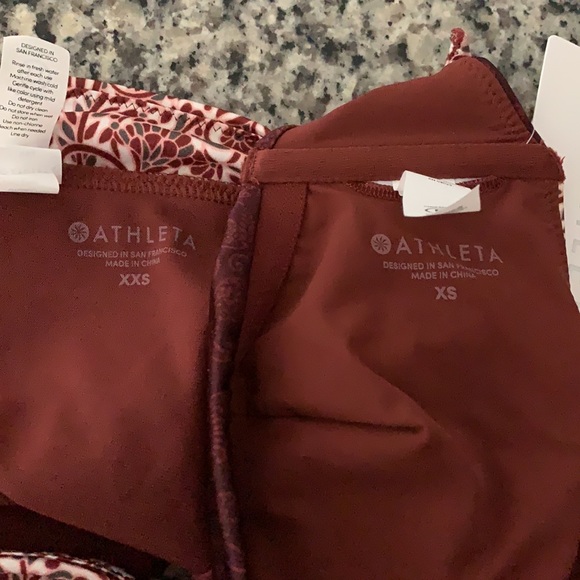 NWT Athleta Aqualuxe “Batik” Swim Bikini - Picture 7 of 7